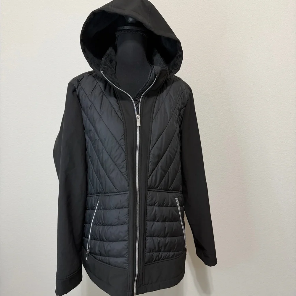 Free Country Black Quilted Jacket